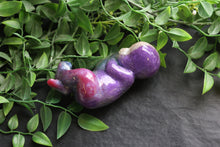 Load image into Gallery viewer, Sleeping baby | pink, purple, silver and cream