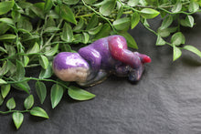 Load image into Gallery viewer, Sleeping baby | pink, purple, silver and cream
