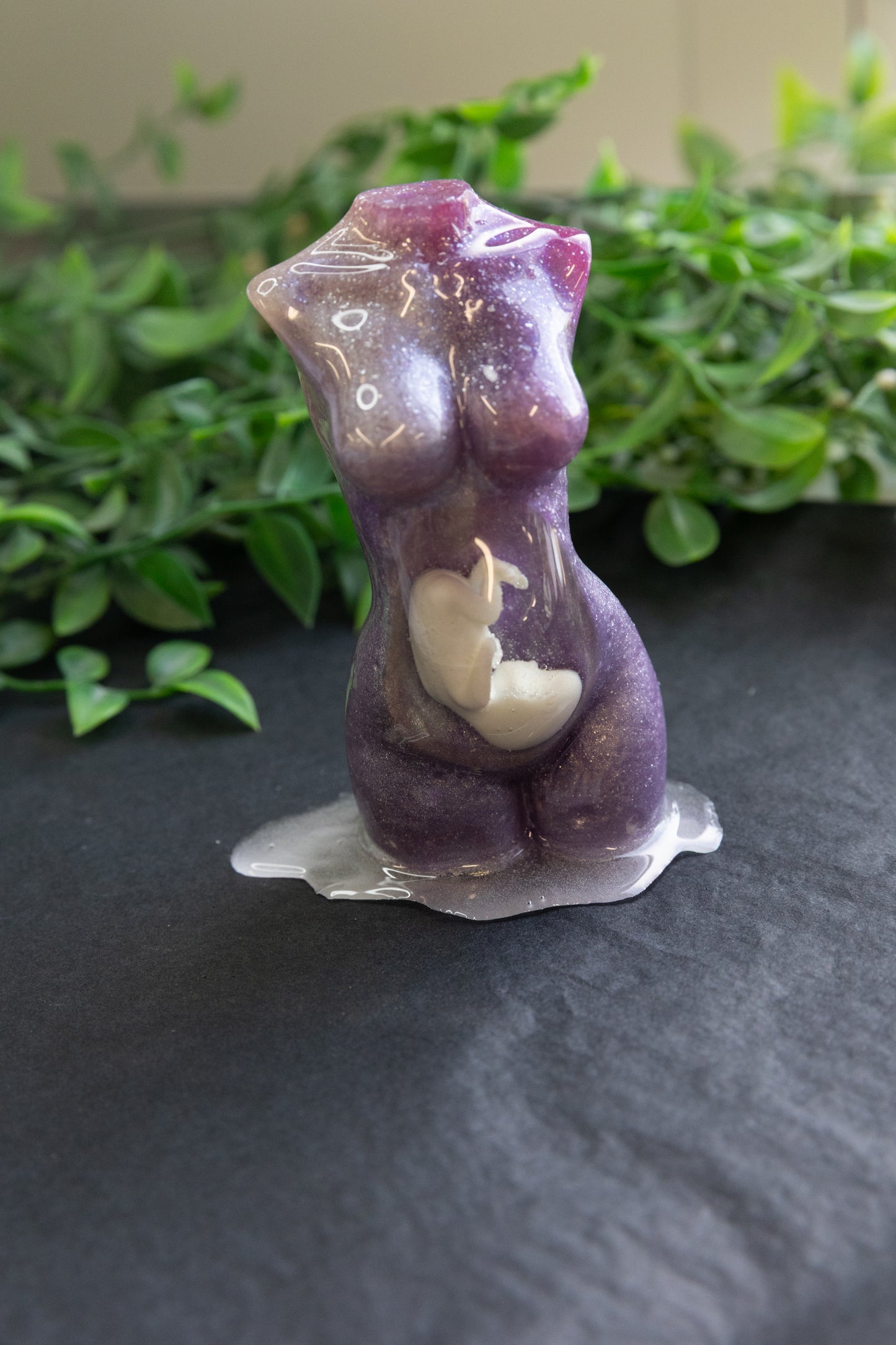 Pregnant lady- Baby for all ages Purple