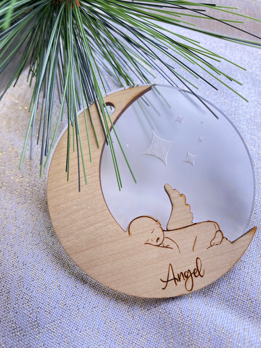 Angel baby - moon