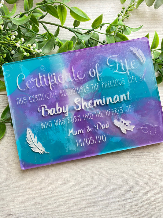 Certificate Of Life