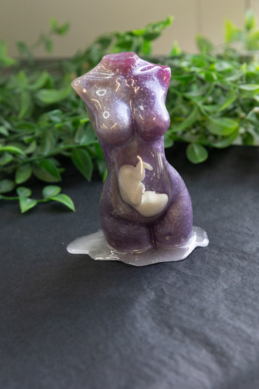 Pregnant lady- Baby for all ages Purple