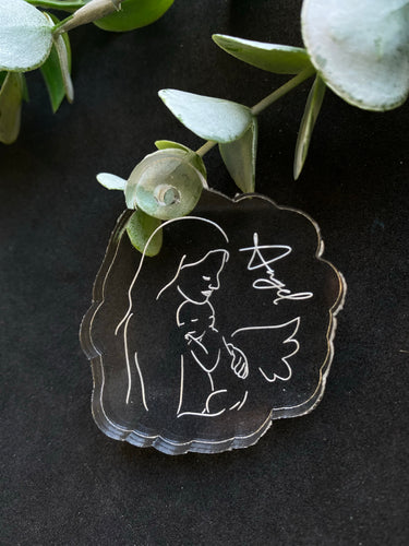 Angel Key chain