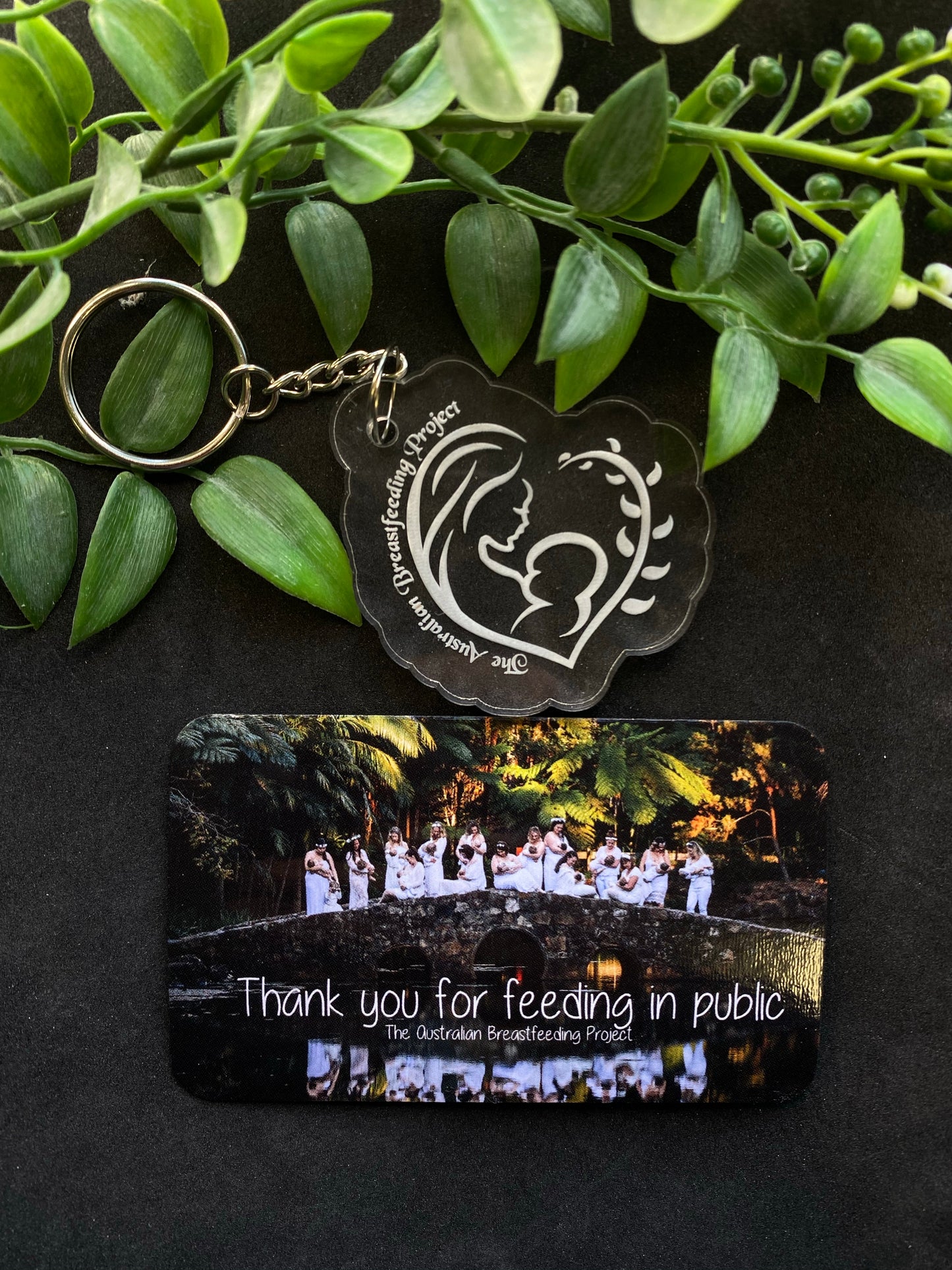 Australian breastfeeding project key chain