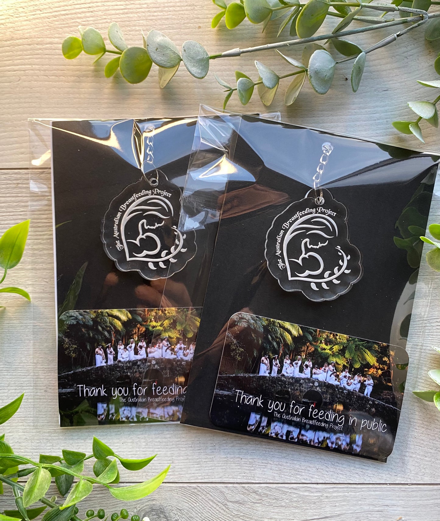 Australian breastfeeding project key chain