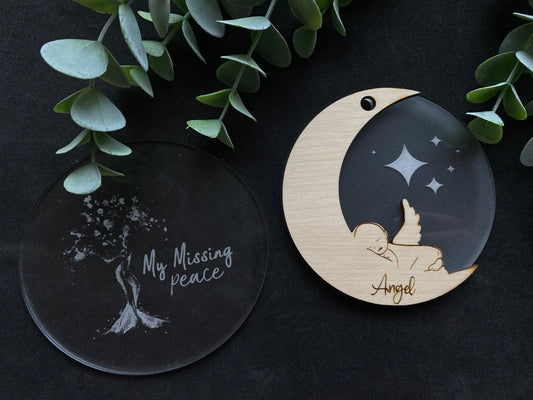 Angel baby - moon