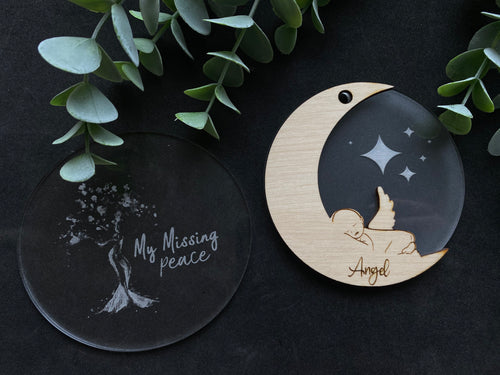 Angel baby - moon