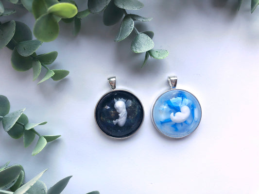 Baby loss custom pendant