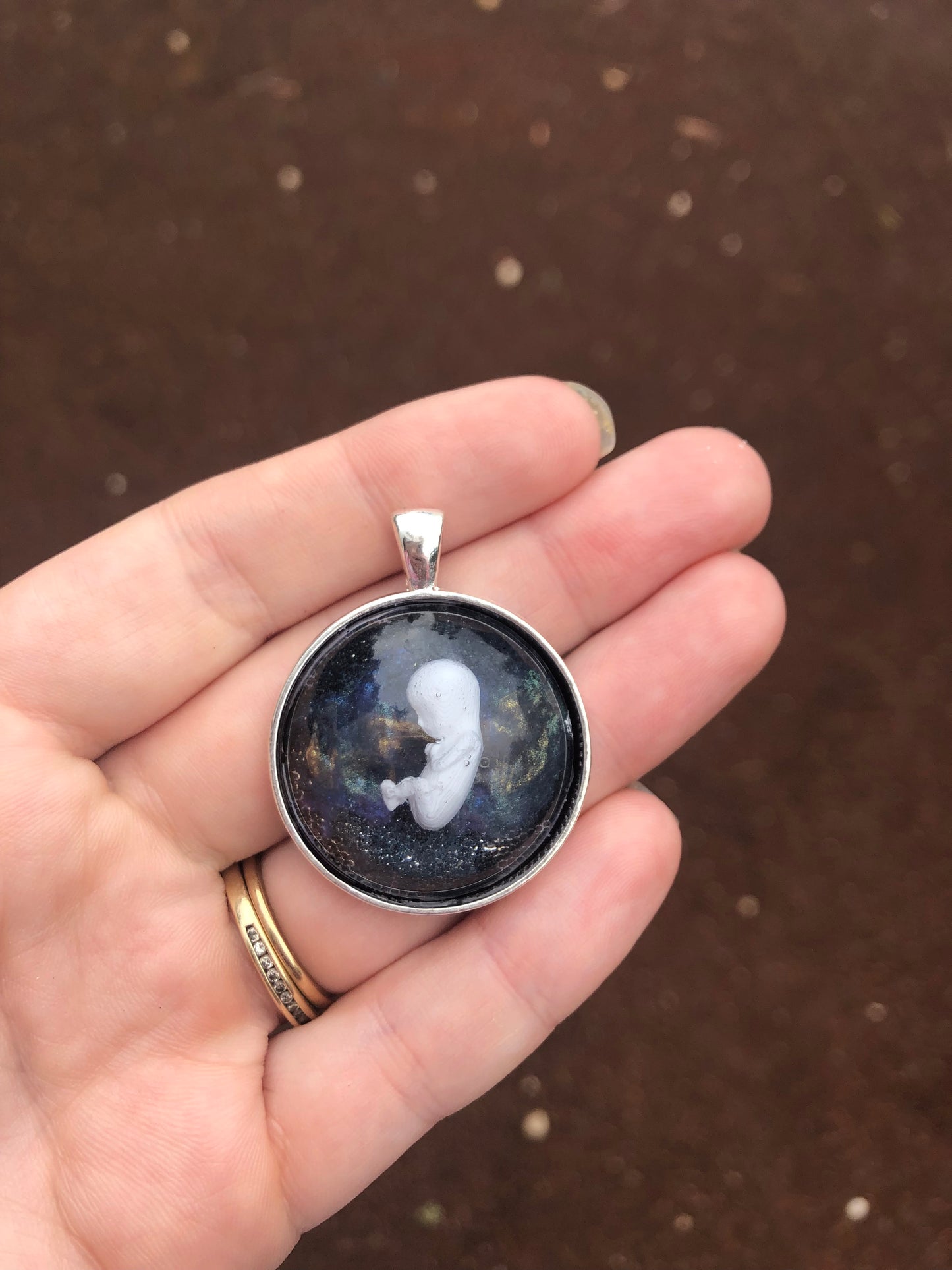 Baby loss custom pendant
