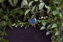 Load image into Gallery viewer, DNA love heart pendant