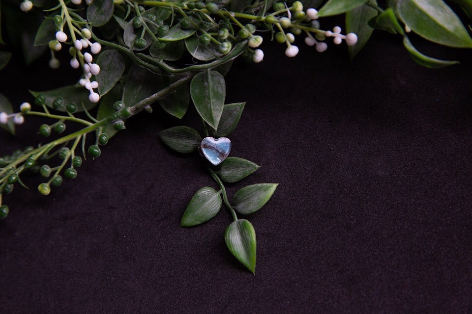 DNA sterling silver bead